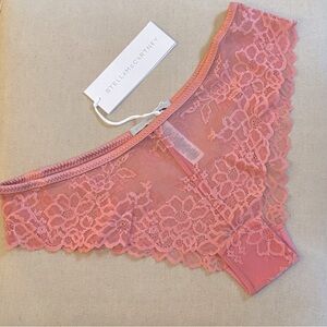 STELLA MCCARTNEY Scalloped Lace Mid-Rise Briefs - Women’s Size Medium - New